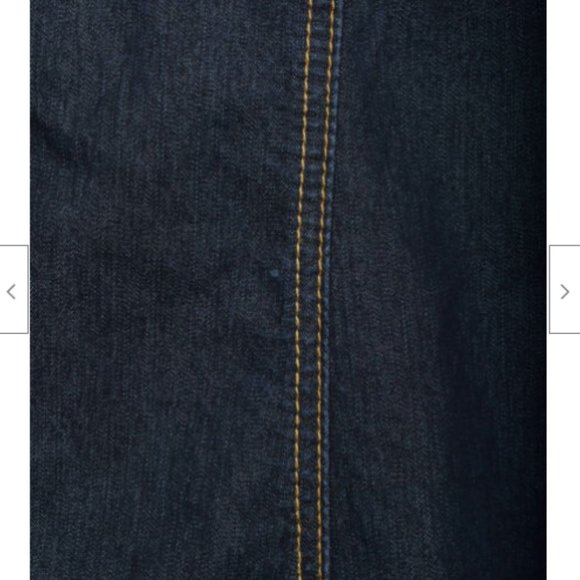 Michele Bohbot Bisou Bisou Fitted Denim Jacket Maxi Mermaid Skirt Set Sz 6 - Picture 5 of 8